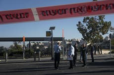 Blasts in Jerusalem wounds 11; suspected Palestinian attack