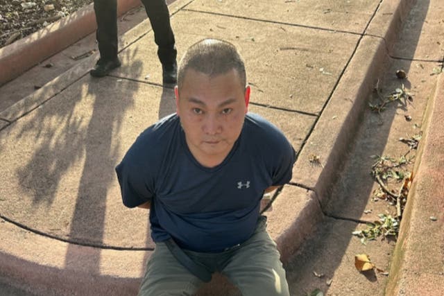 <p>Oklahoma State Bureau of Investigation says it has taken into custody 45-year-old Wu Chen, in connection with a quadruple homicide in Kingfisher County</p>