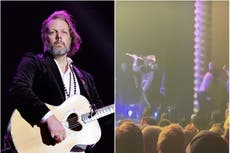 ‘You get the f*** out of here’: The Black Crowes’ Rich Robinson pushes ‘stage invader’ with his guitar