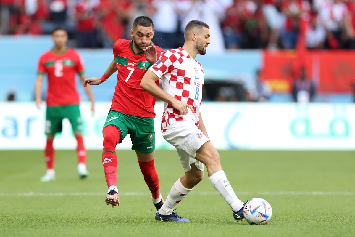 Morocco vs Croatia LIVE: World Cup 2022 latest score and goal updates as Luka Modric takes centre stage