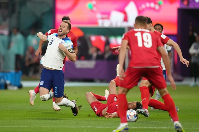 Harry Kane is having a scan on the ankle injury he sustained in England’s World Cup win over Iran (Nick Potts/PA)