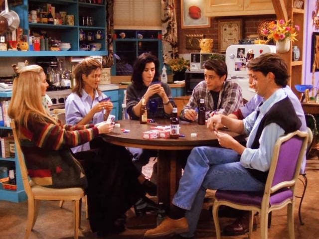<p>‘Friends’ is the quintessential flatshare sitcom, but only made ‘very nominal’ nods towards economics</p>