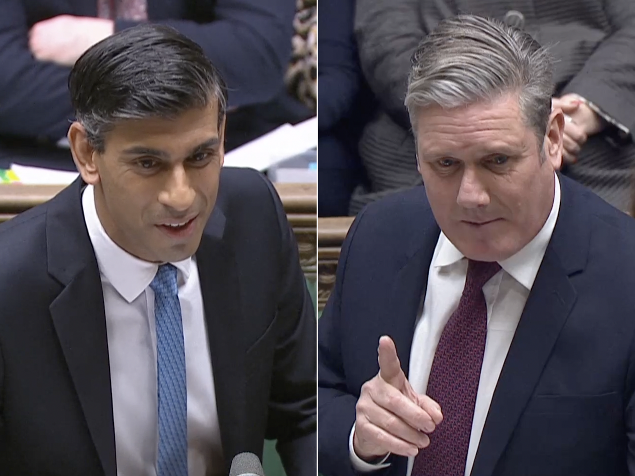 Sunak and Starmer stick to their tough rhetoric on migration, even though the economic reality is different