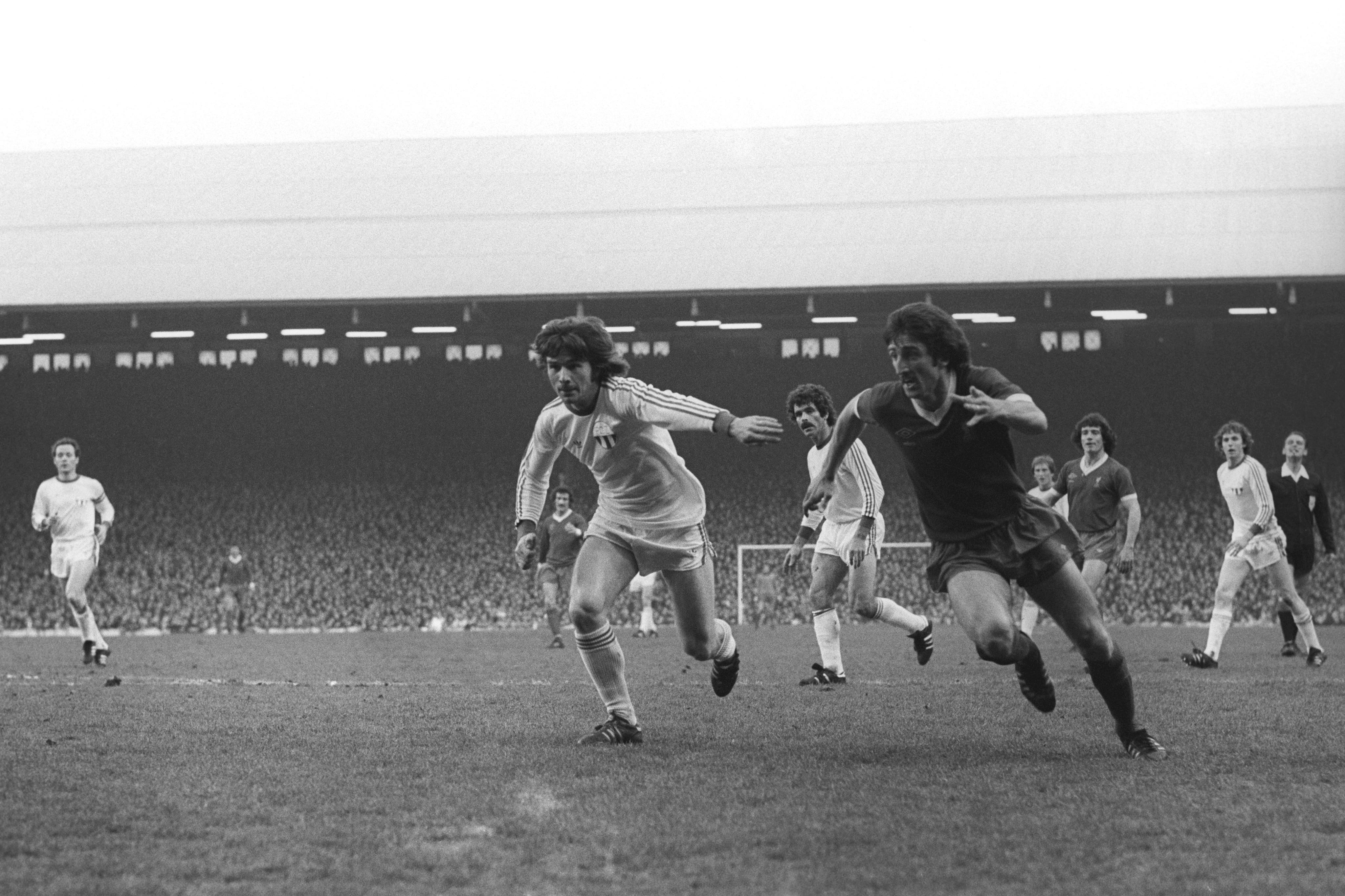 Former Liverpool and Everton striker David Johnson has died aged 71 (PA)