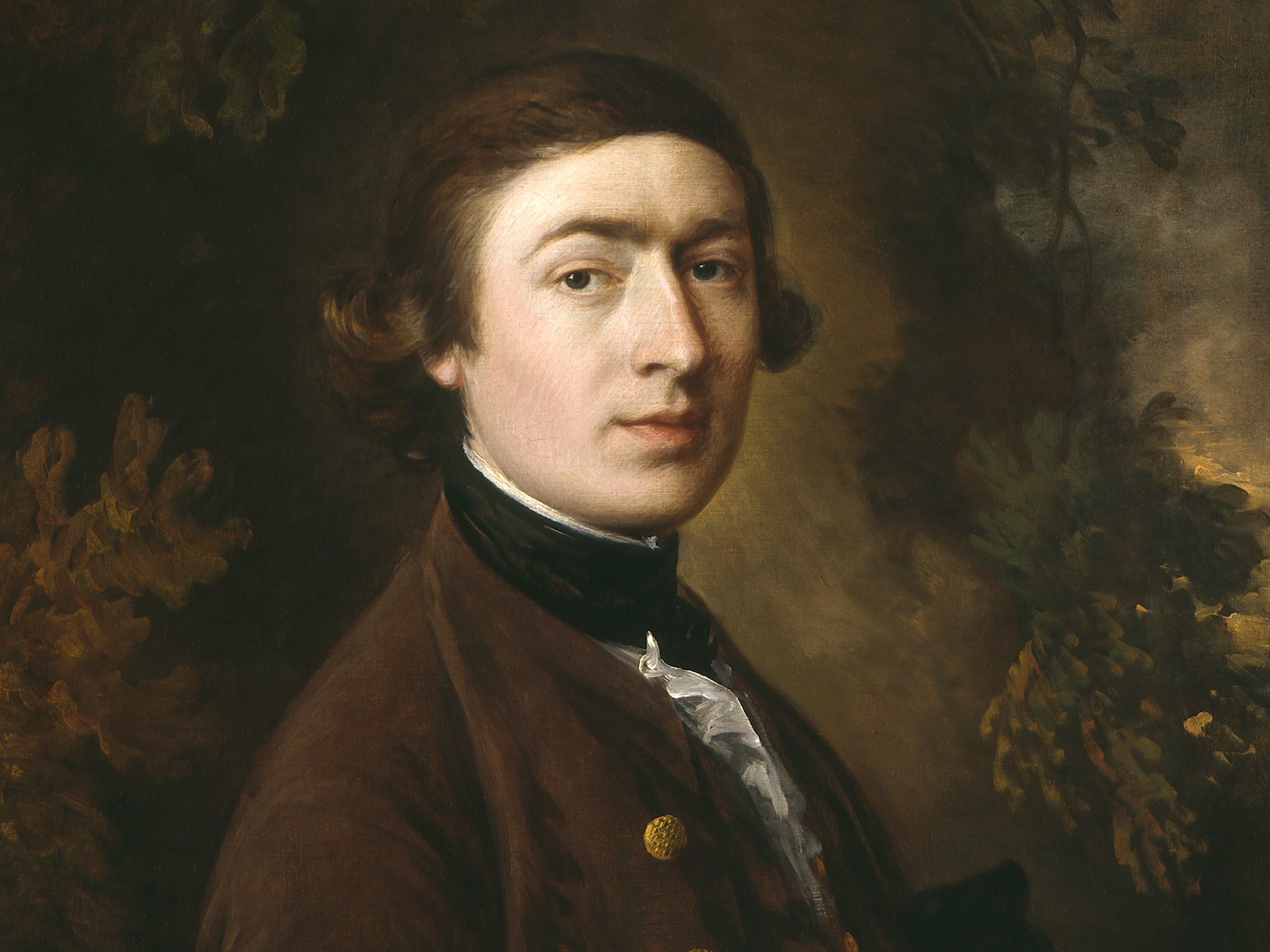 A self portrait by Thomas Gainsborough