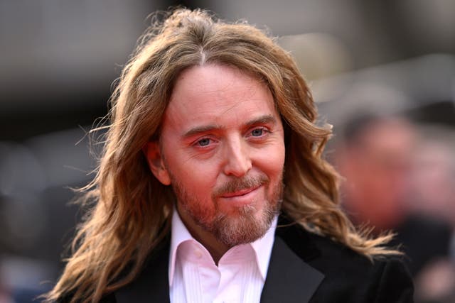 <p>Tim Minchin attends the BFI London Film Festival Opening Night Gala and World Premiere of Roald Dahl's "Matilda The Musical", during the 66th BFI London Film Festival, at The Royal Festival Hall on October 05, 2022</p>