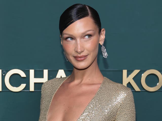 <p>Bella Hadid attends God's Love We Deliver 16th Annual Golden Heart Awards at The Glasshouse on October 17, 2022</p>