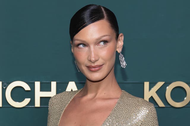 <p>Bella Hadid attends God's Love We Deliver 16th Annual Golden Heart Awards at The Glasshouse on October 17, 2022</p>