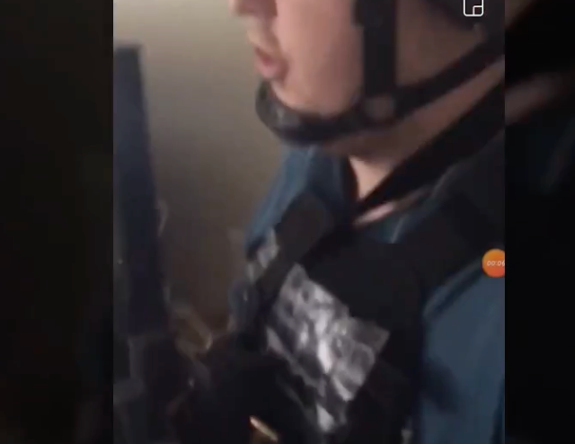 Anderson Aldrich filmed a live stream confrontation with armed police in July 2021