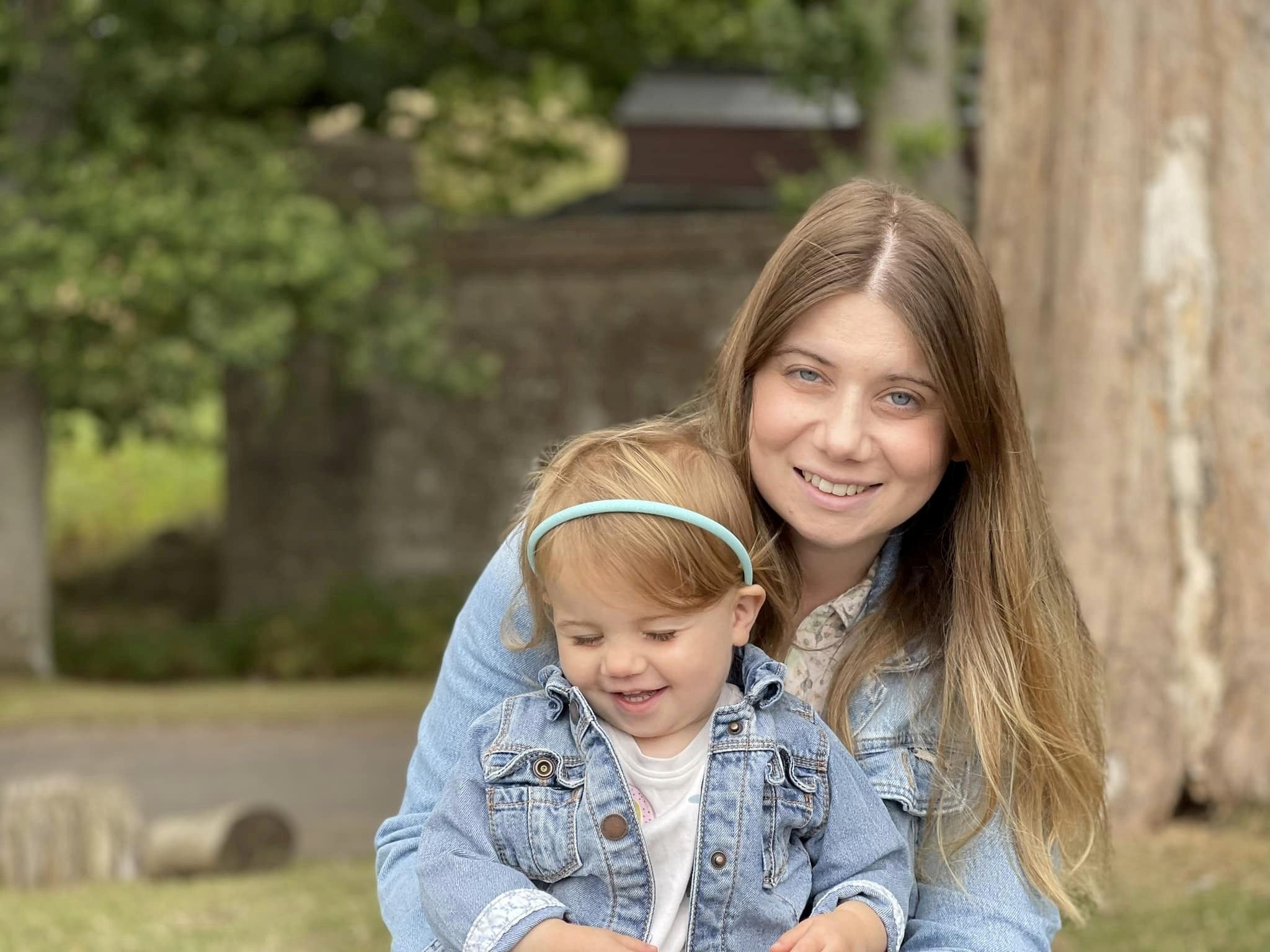 Rebecca Ableman with her daughter Autumn