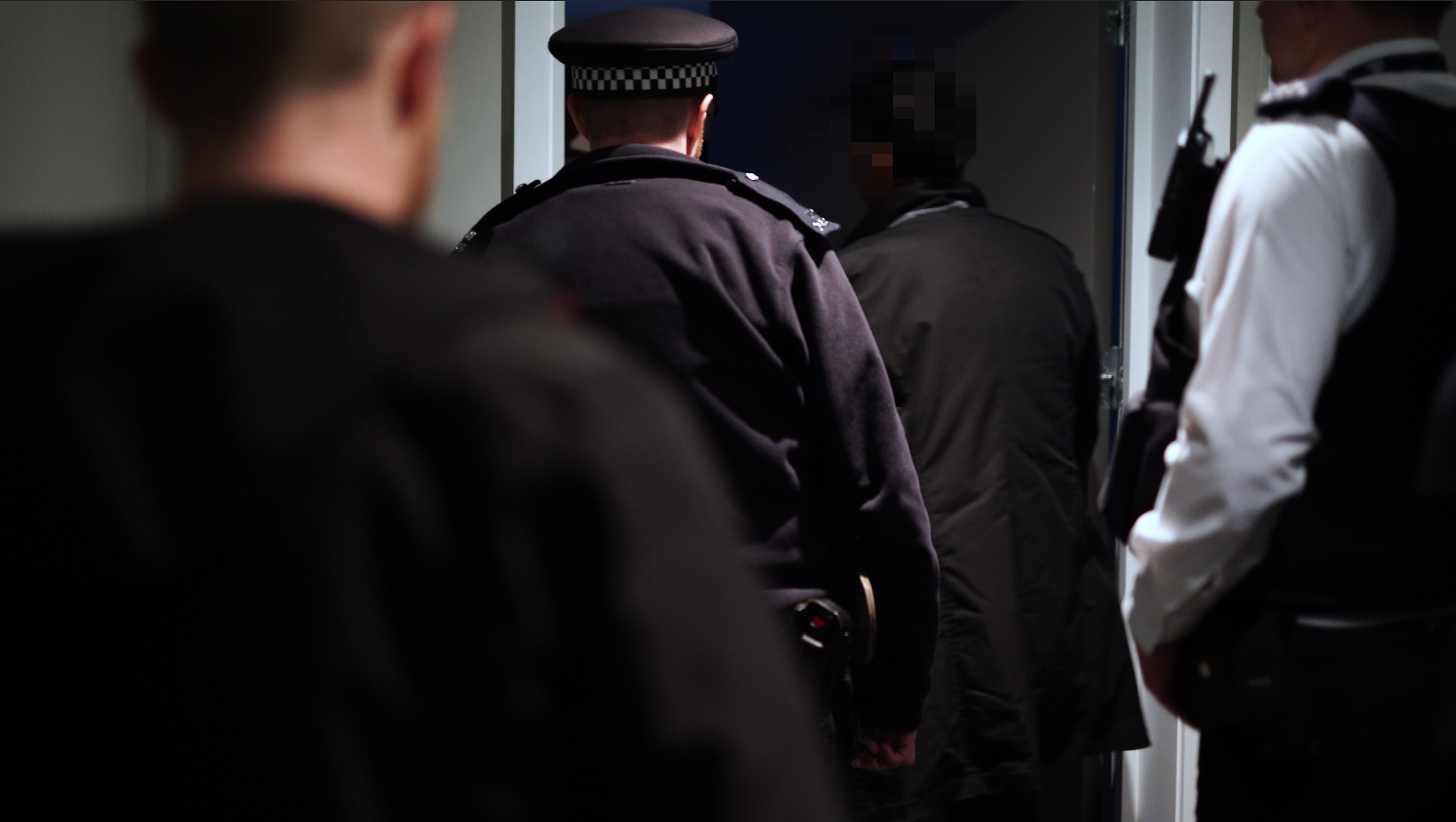 Officers perform raids arresting more than 100 suspects in the UK