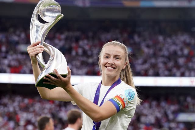 <p>England captain Leah Williamson is hoping to add add “longevity to success” after a successful year for the Lionesses (Danny Lawson/PA)</p>