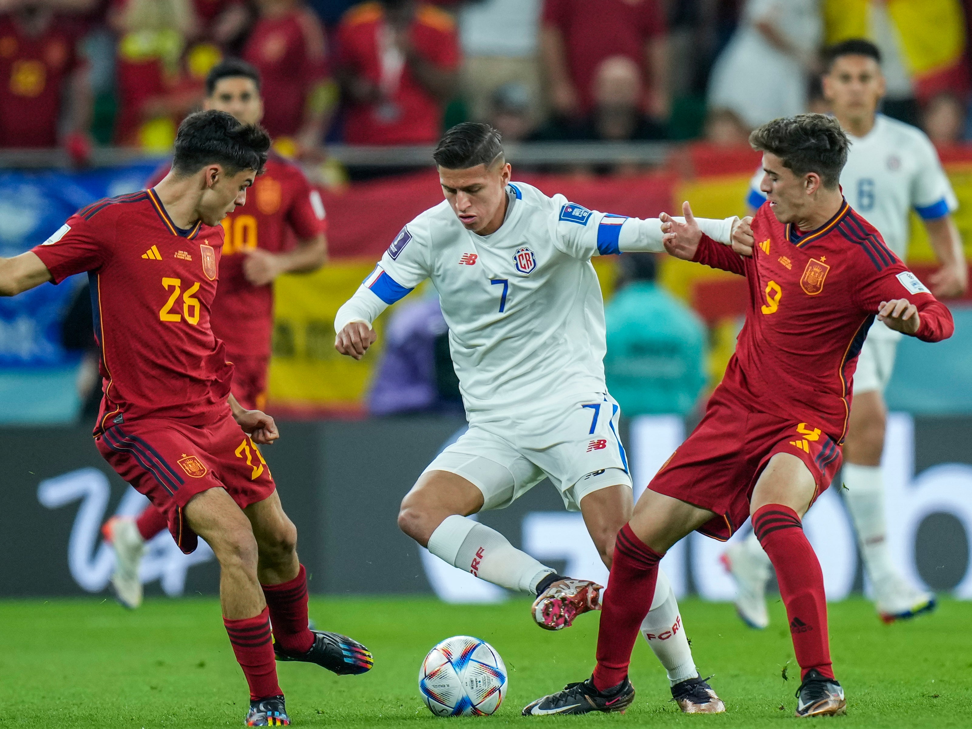 Spain vs Costa Rica player ratings Gavi and Pedri pull strings in