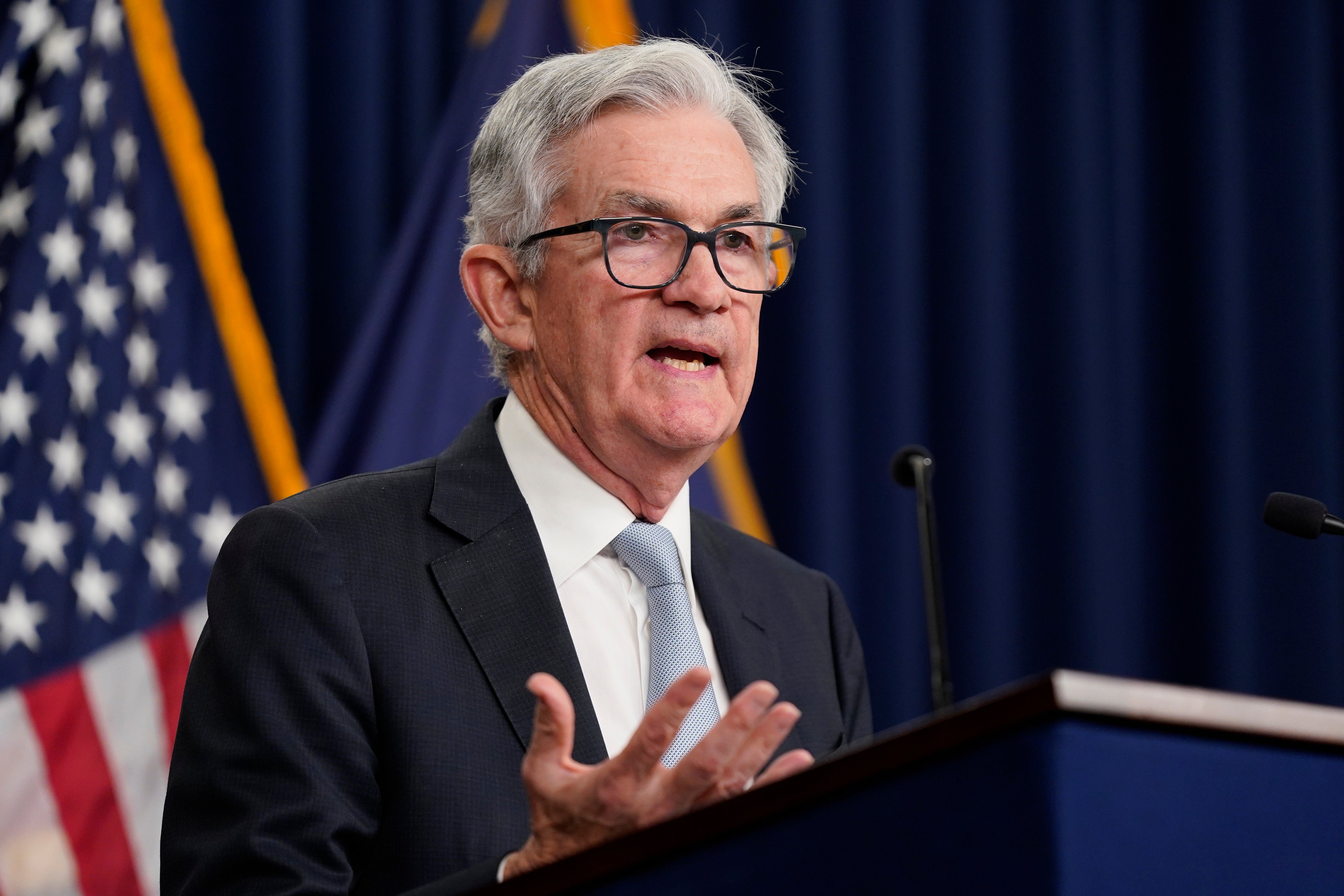 Markets fall as Fed raises interest rate by half a point | The Independent