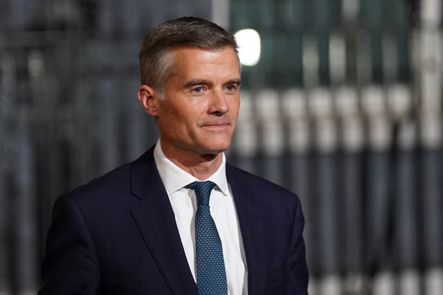 Mark Harper said he will not negotiate with the RMT chief (James Manning/PA)