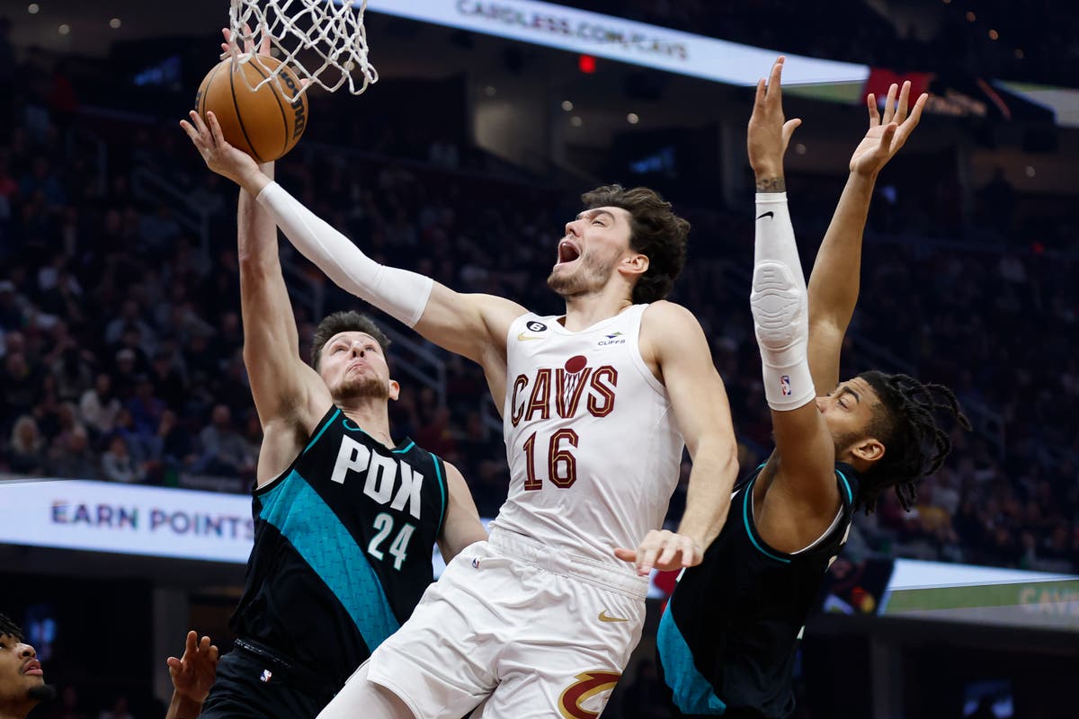 Cavaliers derrotan por 11496 a Trail Blazers Independent EspaƱol