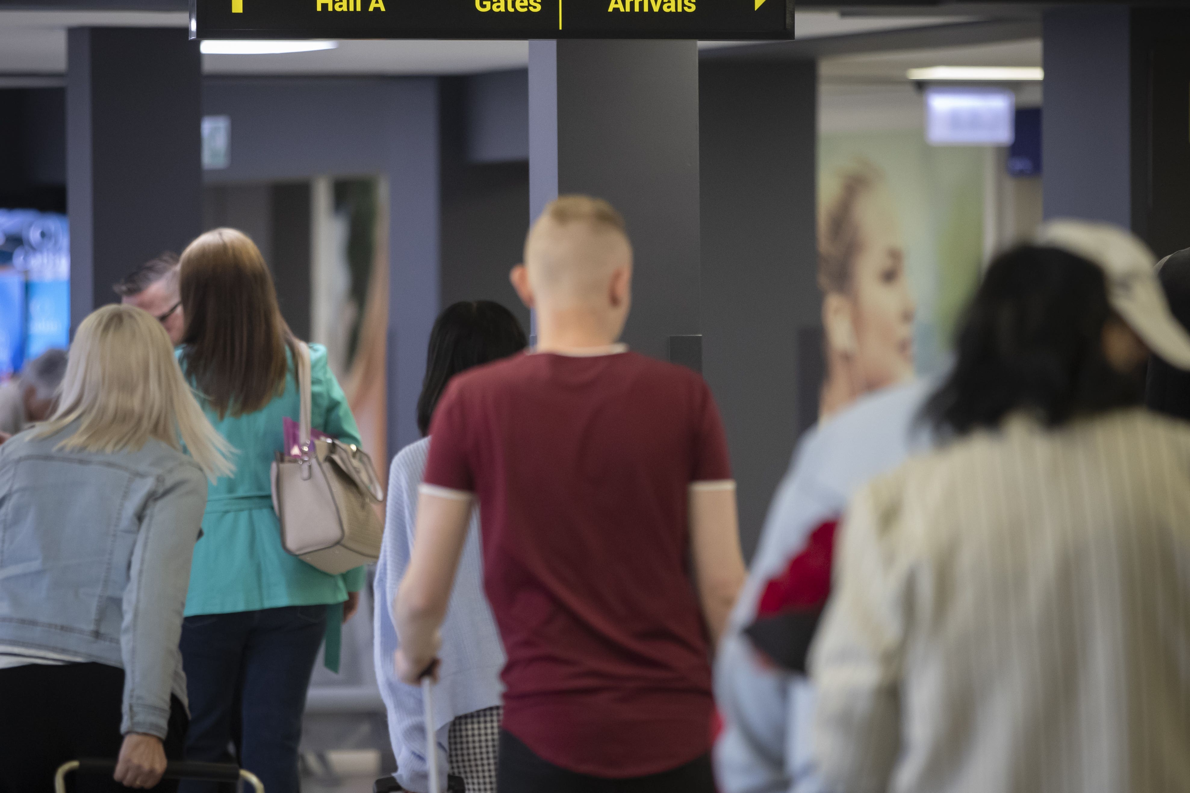 Restrictions on carrying liquids and laptops in hand luggage could reportedly be removed within two years due to the rollout of new three-dimensional scanners (Danny Lawson/PA)