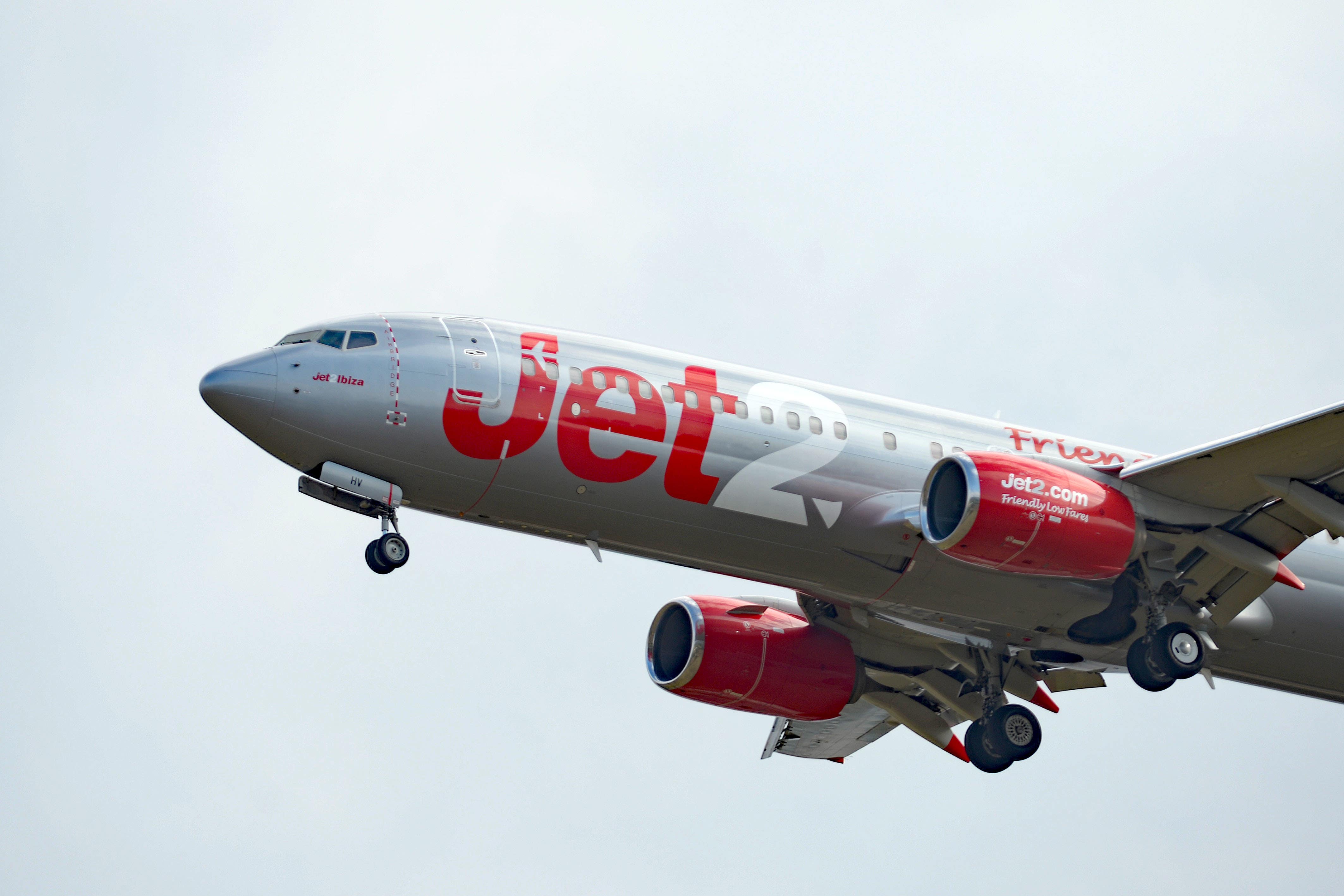 The incident occurred after a Jet2 flight