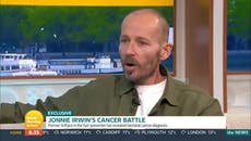 Jonnie Irwin explains why he kept cancer diagnosis secret for so long in emotional interview