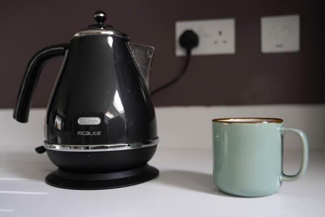 Money-saving tips include boiling only the water you need when making a cup of tea (Andrew Matthews/PA)