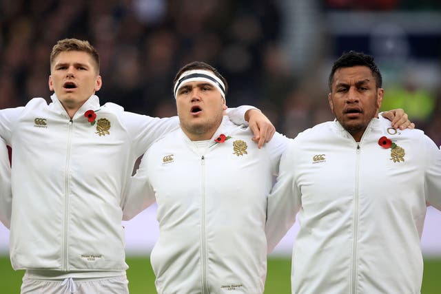 Jamie George and Mako Vunipola are in the England team for South Africa’s visit (Mike Egerton/PA)