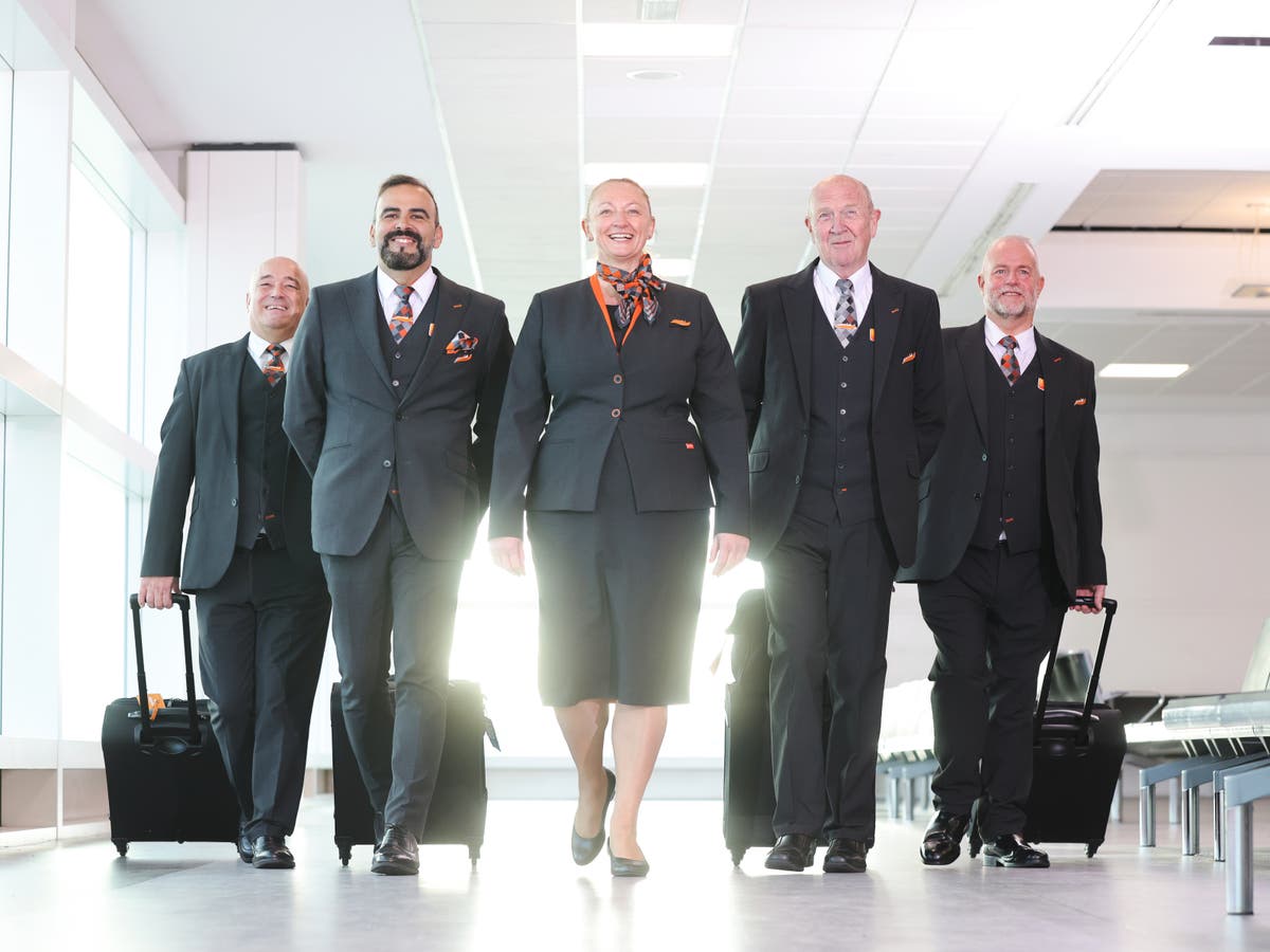 EasyJet is recruiting empty-nesters and over 45s as cabin crew