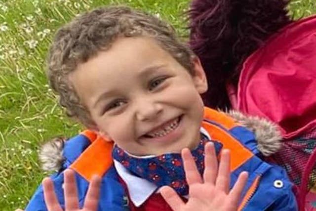 Five-year-old Logan Mwangi died in July 2021 (South Wales Police/PA)