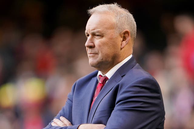 Wales head coach Wayne Pivac is focused on the job in hand (Joe Giddens/PA)