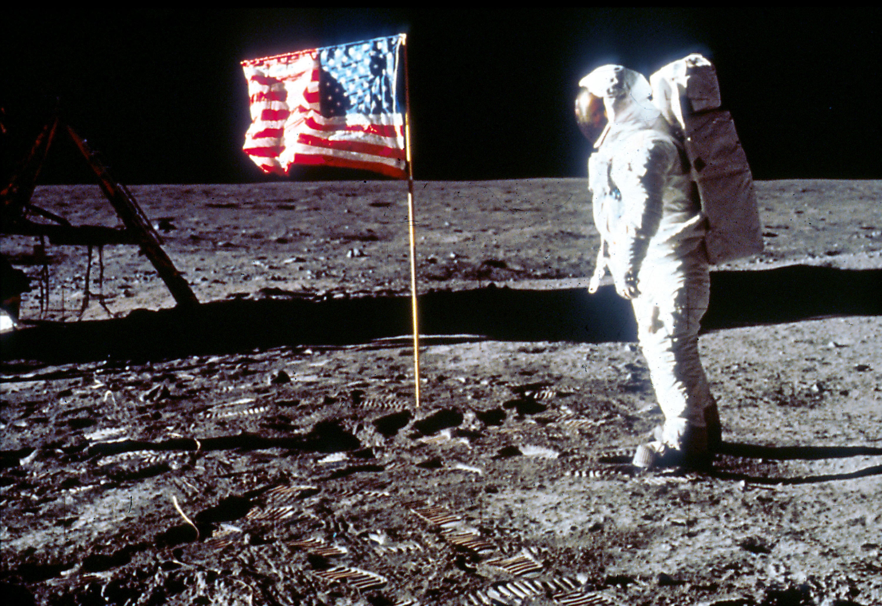 Theorists often believe the Apollo 11 Moon landing was faked