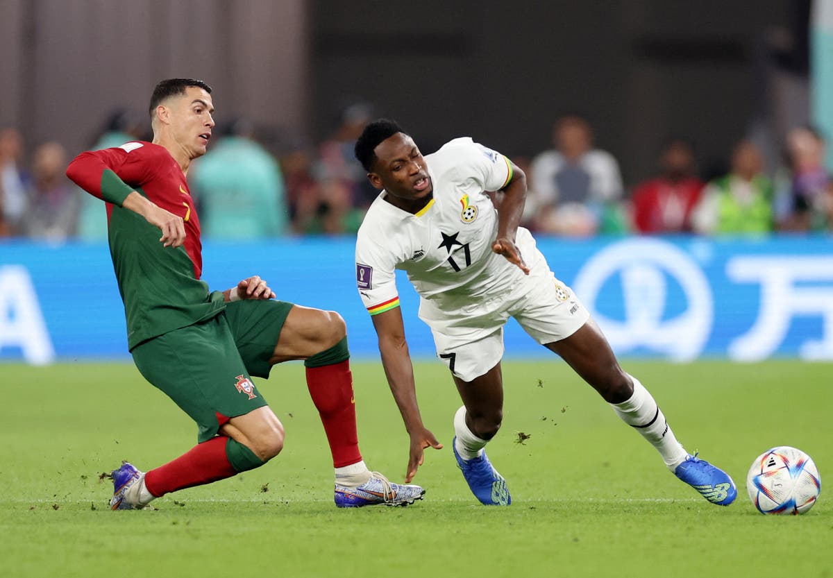 Portugal vs Ghana LIVE: World Cup 2022 team news as Cristiano Ronaldo plays first game since Man Utd exit