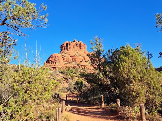 <p>The red rocks of Sedona, believed to be home to ‘energy vortexes'</p>