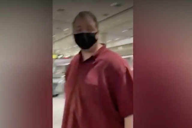 <p>Anderson Lee Aldrich is allegedly shown in a video taken by flight passengers who accused the suspect in the Club Q shooting of using racist slurs against them.</p>