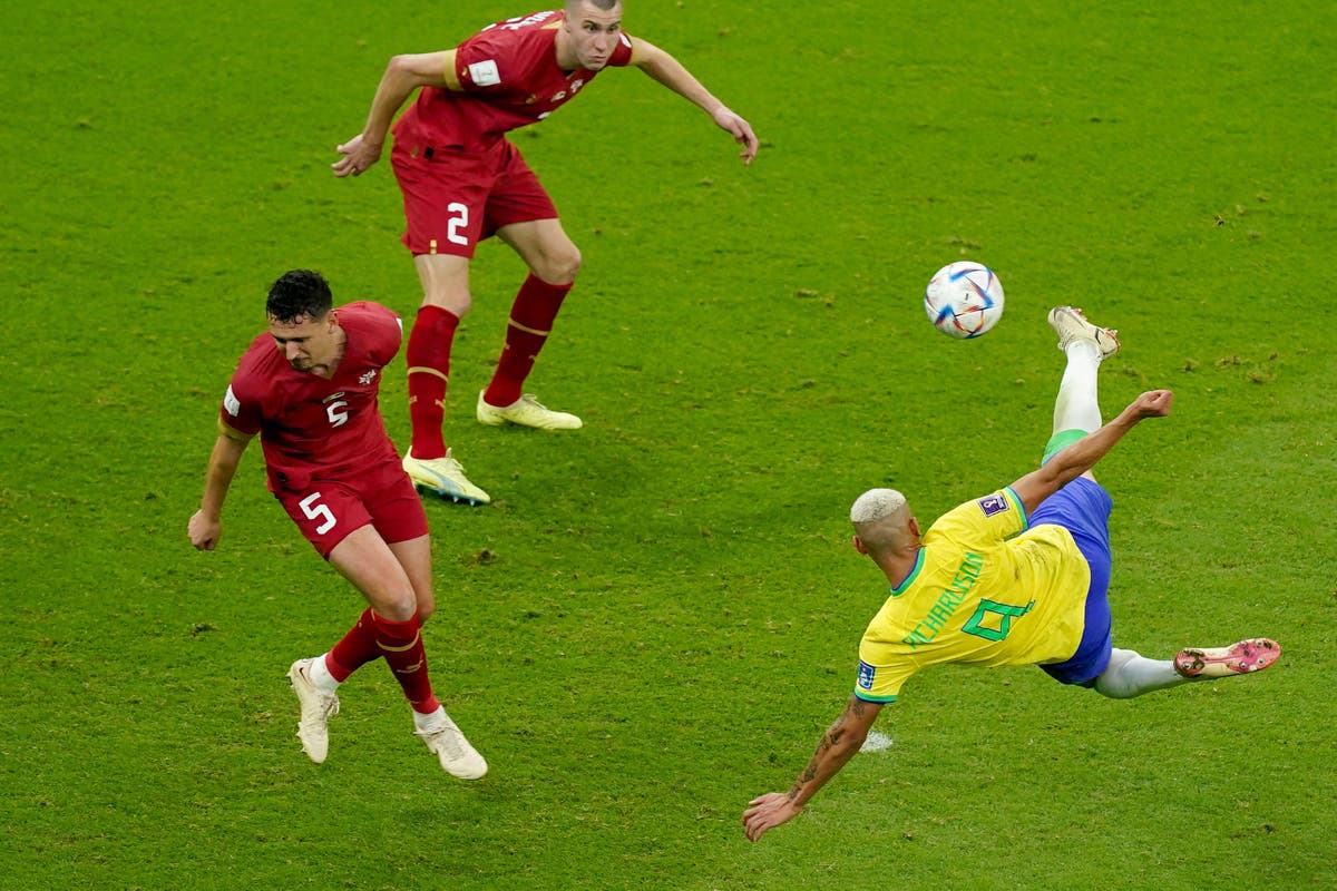 Brazil beat Serbia as Richarlison scores World Cup wondergoal - Futbol on  FanNation