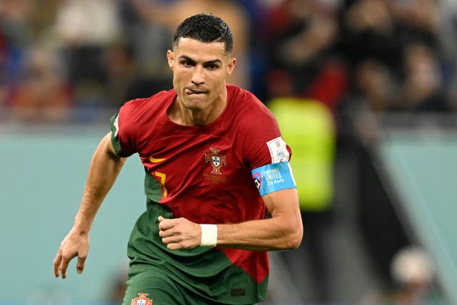<p>Cristiano Ronaldo is back in action after Portugal’s opening win </p>