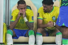 Neymar left in tears with ankle injury in Brazil World Cup win
