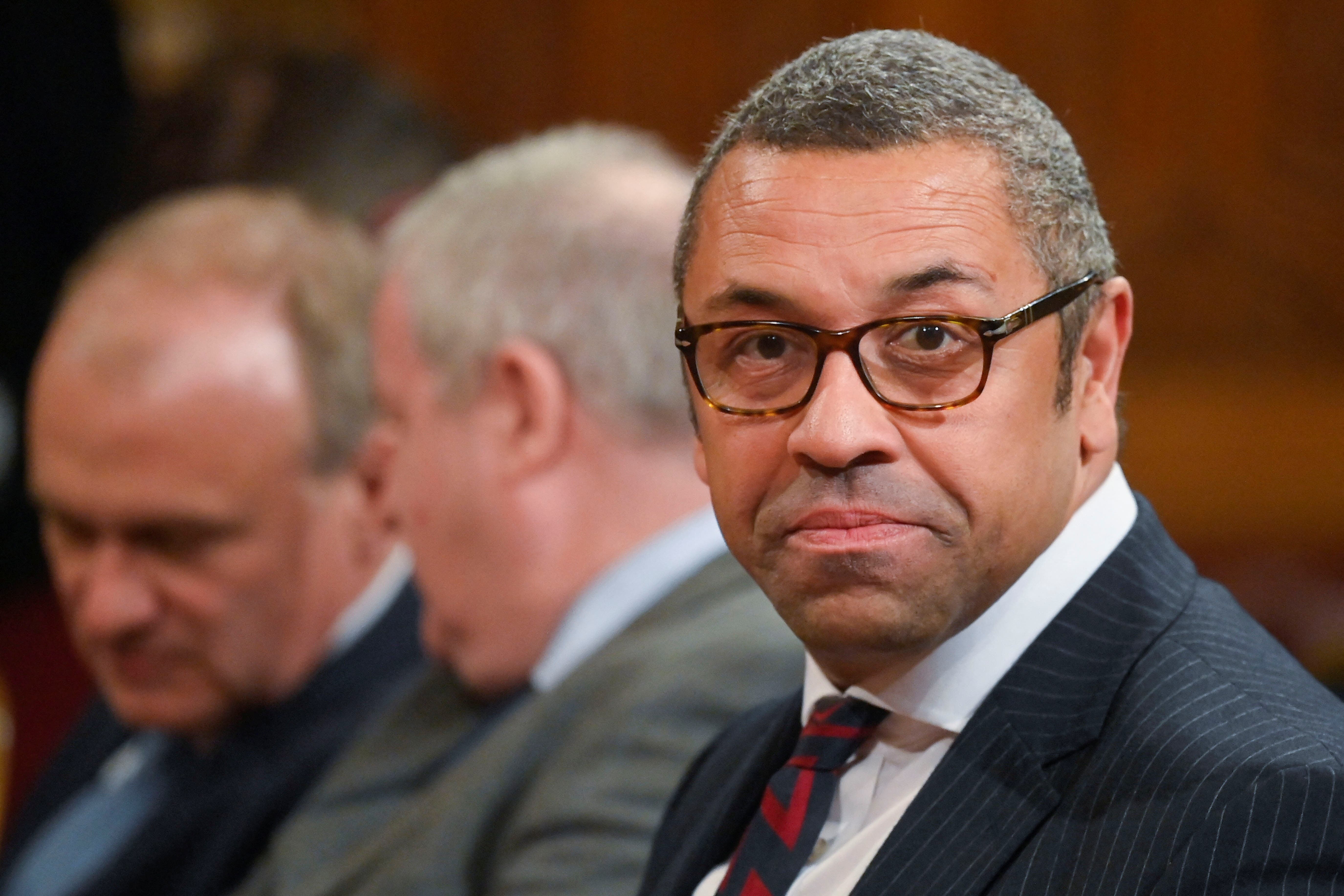 Foreign Secretary James Cleverly (Toby Melville/PA)