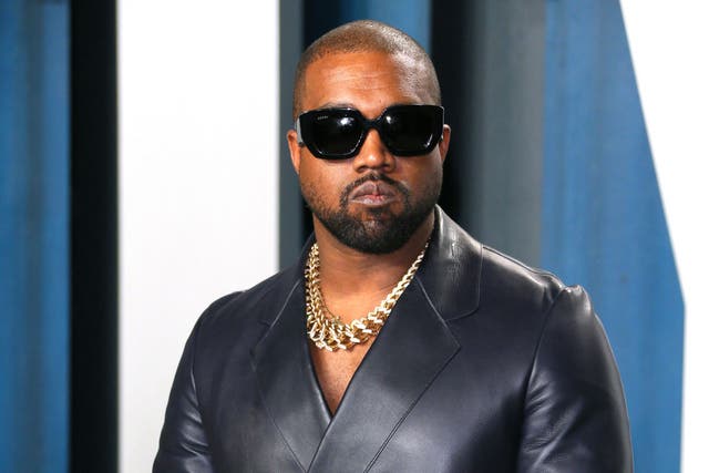 <p>Kanye West attends the 2020 Vanity Fair Oscar Party following the 92nd annual Oscars</p>