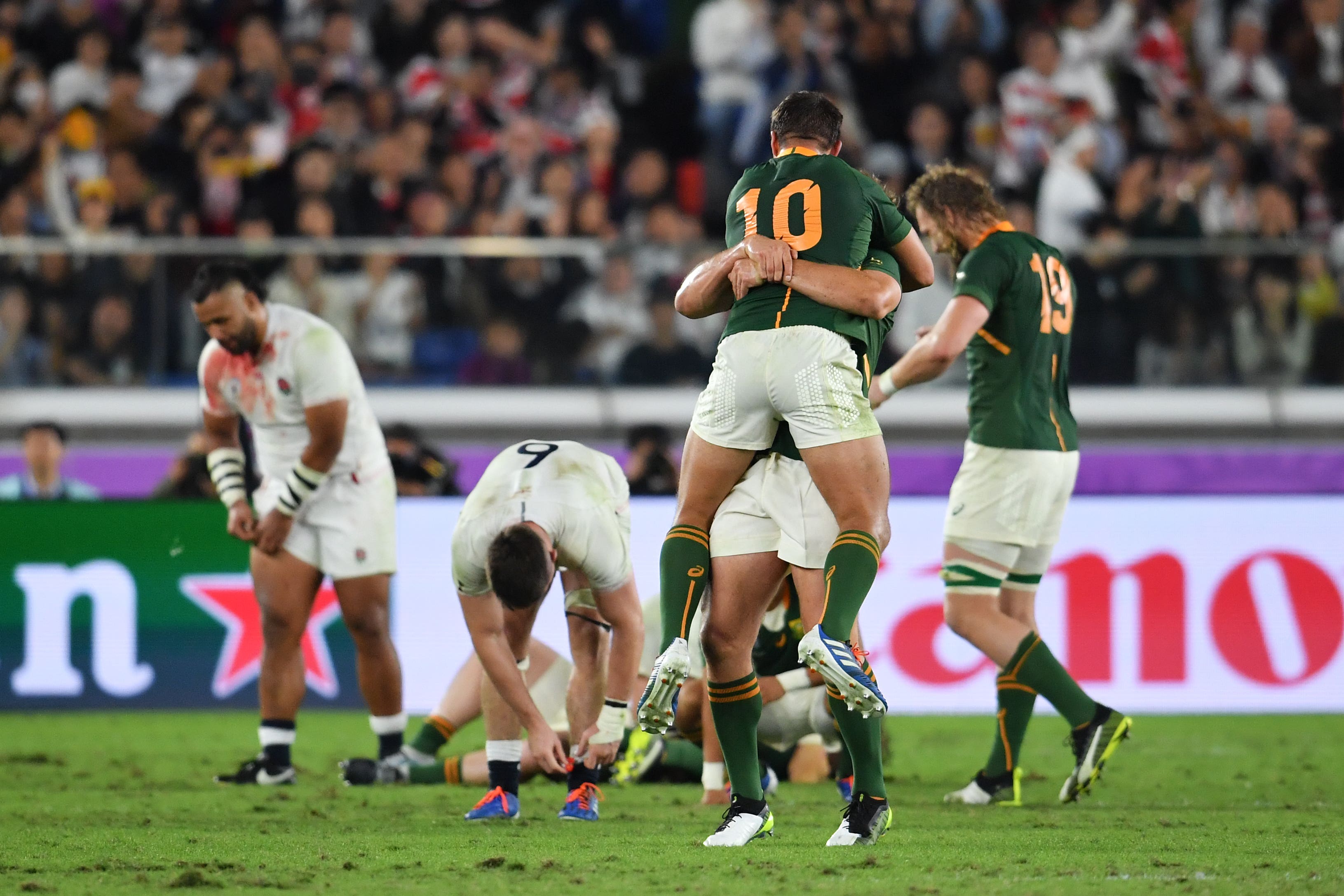 South Africa beat England in the 2019 World Cup final (Ashley Western/PA)