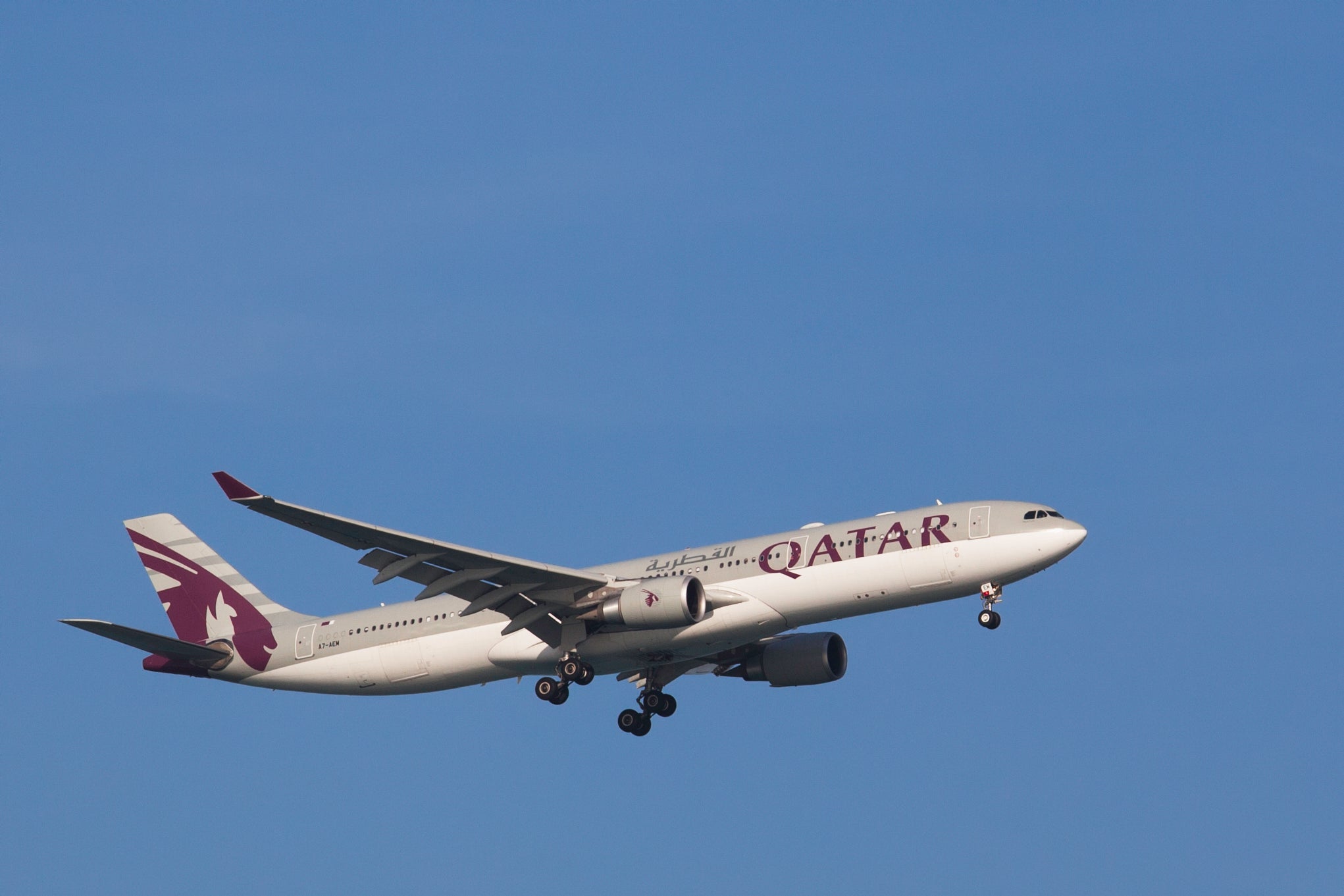 Qatar Airways insists the woman was refused travel due to her behaviour