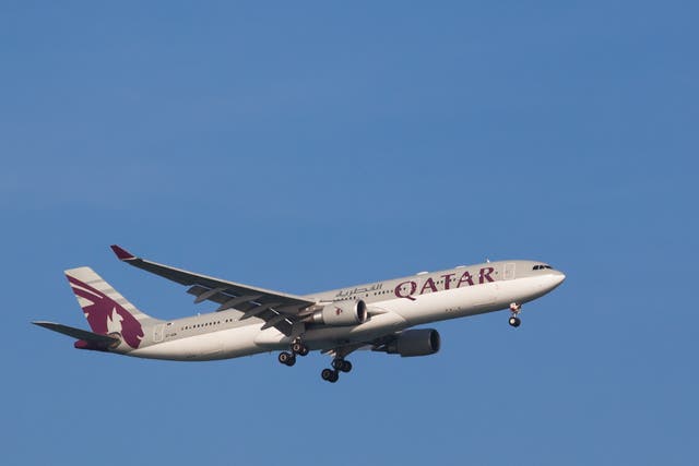 <p>Qatar Airways insists the woman was refused travel due to her behaviour</p>