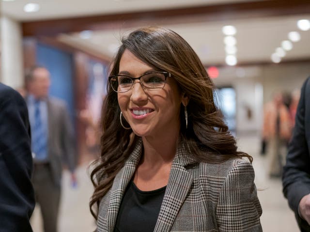 <p>Congresswoman Lauren Boebert</p>