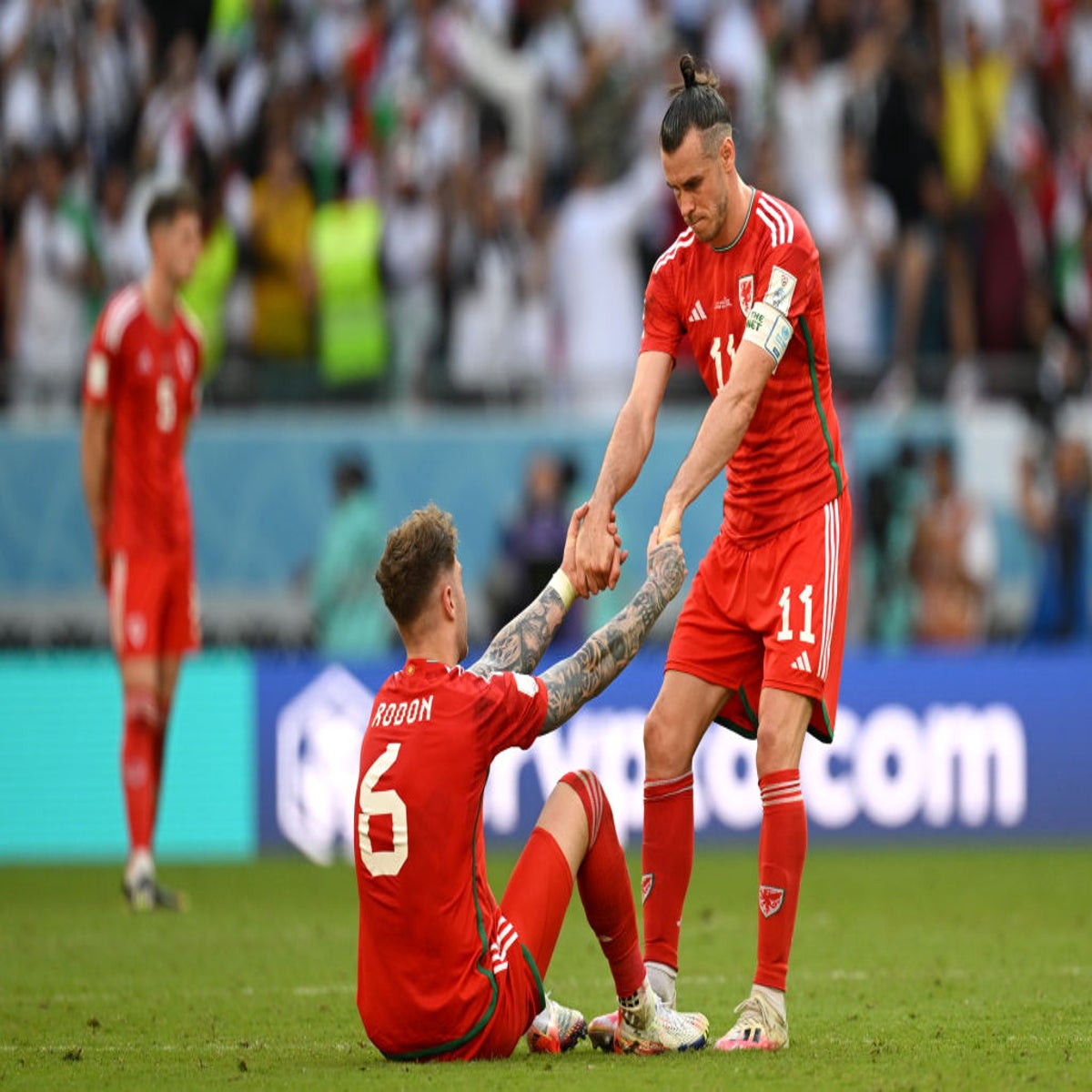 Fifa World Cup 2022: Gareth Bale 'gutted' as Iran defeat leaves Wales  facing exit in Qatar