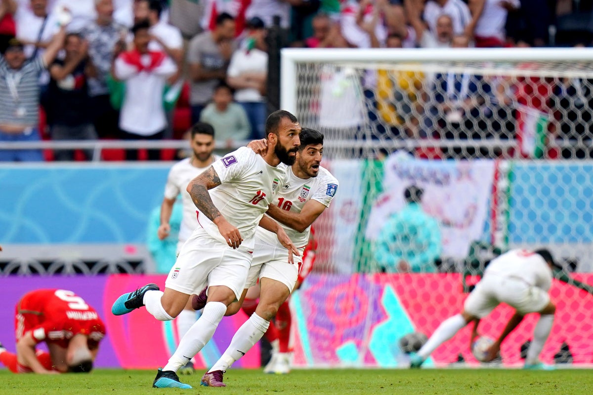 Wales’ World Cup hopes hanging by a thread after crushing late defeat to Iran