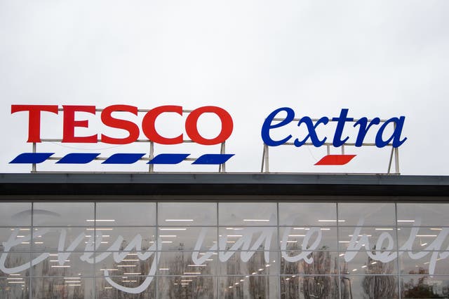 Tesco Extra in Wisbech (Joe Giddens/PA)