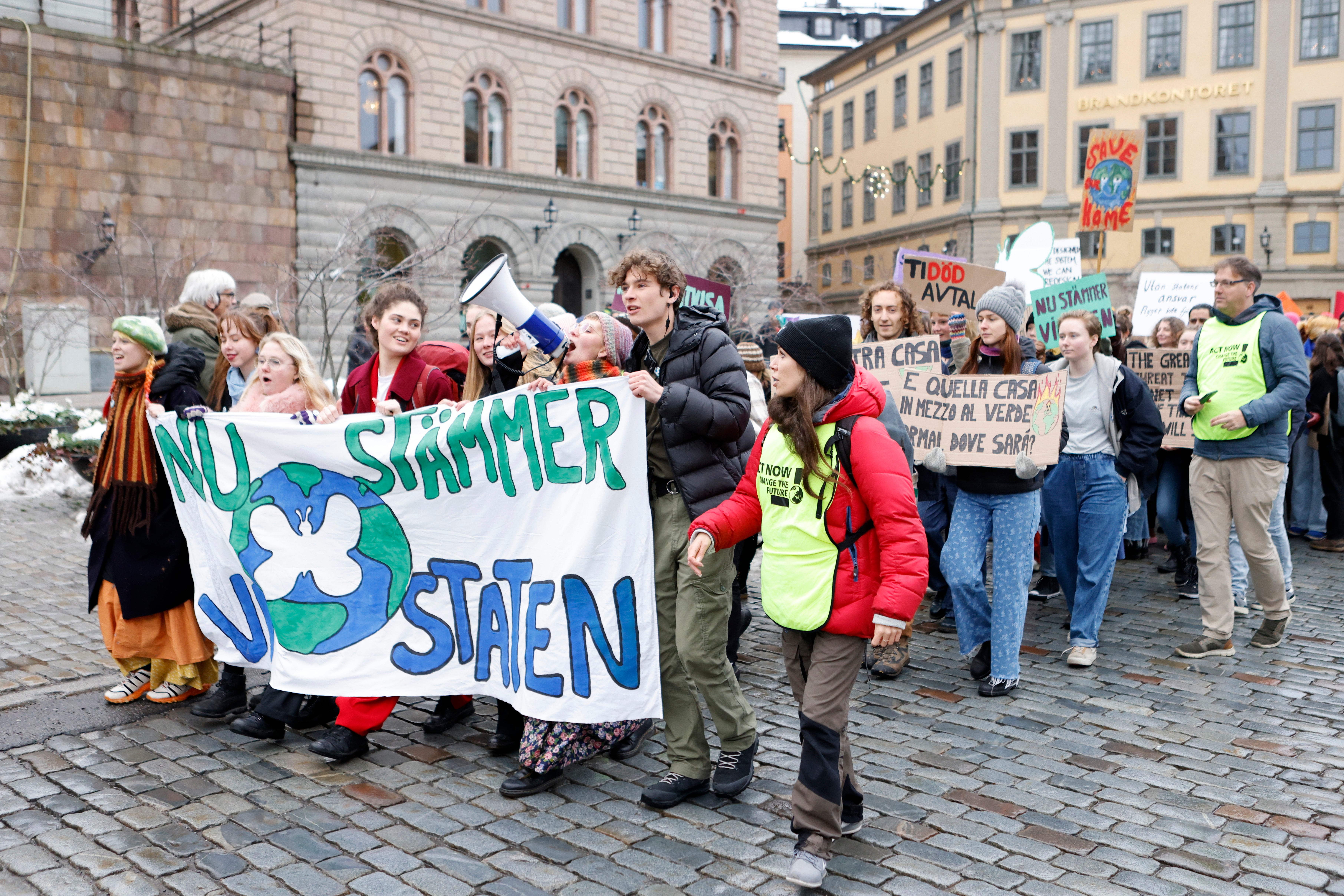 Sweden Climate Protest