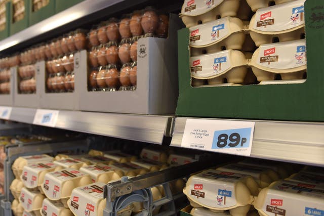Tesco has pledged support for the British egg sector after announcing it was limiting sales to customers (Joe Giddens/PA)