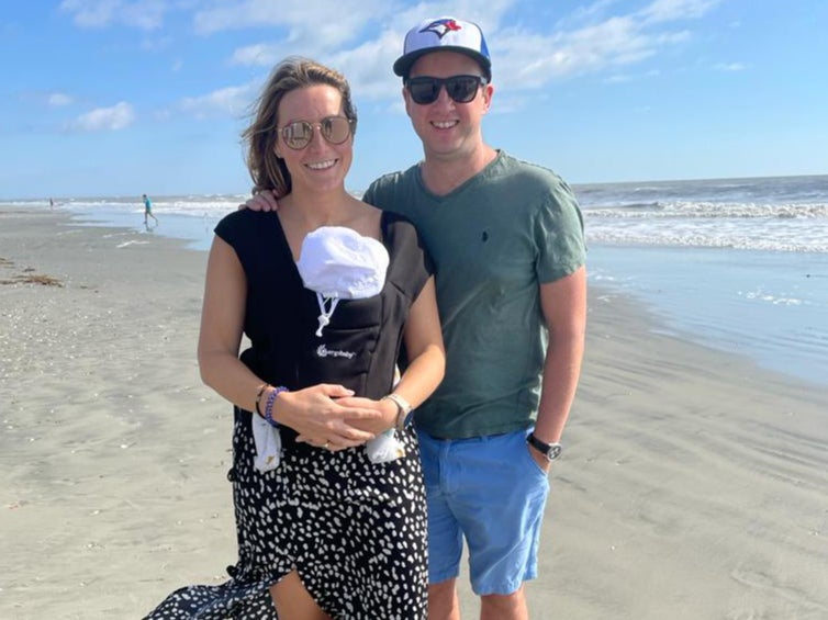 Charlie Watson and her husband recently travelled from the UK to the US where they had a child born by a surrogate
