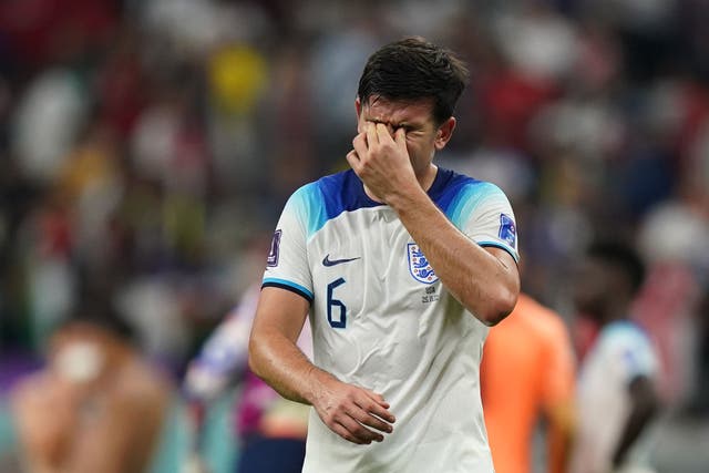<p>Harry Maguire was one of the busiest men on the pitch </p>
