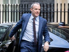 Third complaint against Dominic Raab is being investigated, No 10 reveals