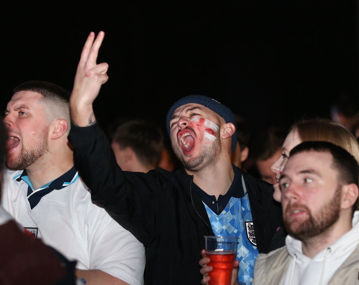 ‘It was embarrassing’: Boos ring out in fan zones across the country as England disappoints against USA